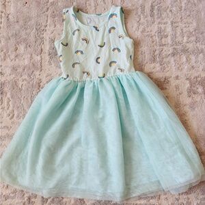 Old Navy Green Sleeveless Scoop Neck Sundress